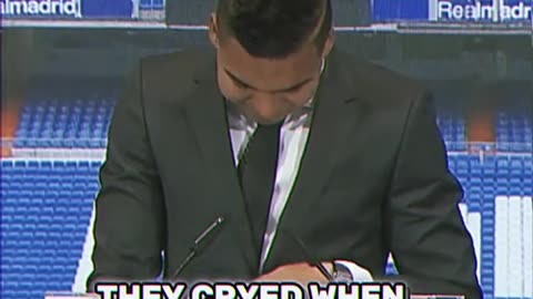 Cristiano ronaldo left real Madrid crying 😢