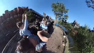 Big Thunder Mountain Railroad | Extreme 360° Thrilling Train Coaster | Disneyland Paris
