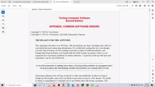 My Journey in becoming a Software Tester- Lesson 4: COMMON SOFTWARE ERRORS