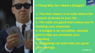 4 Thing Why Do I Need a Budget