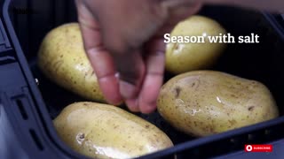 Air Fryer Baked Potatoes