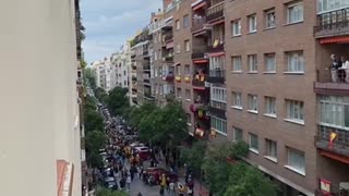 Calle de Núñez de Balboa (Madrid) contra la tiranía Sánchez-iglesias: "Gobierno dimisión" (9)