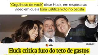 Luciano Huck se arrepender do voto em Lula