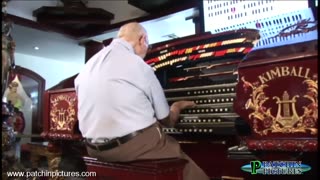 Kay McAbee playing "Tea for Two" on Theater Organ at Maloof Home