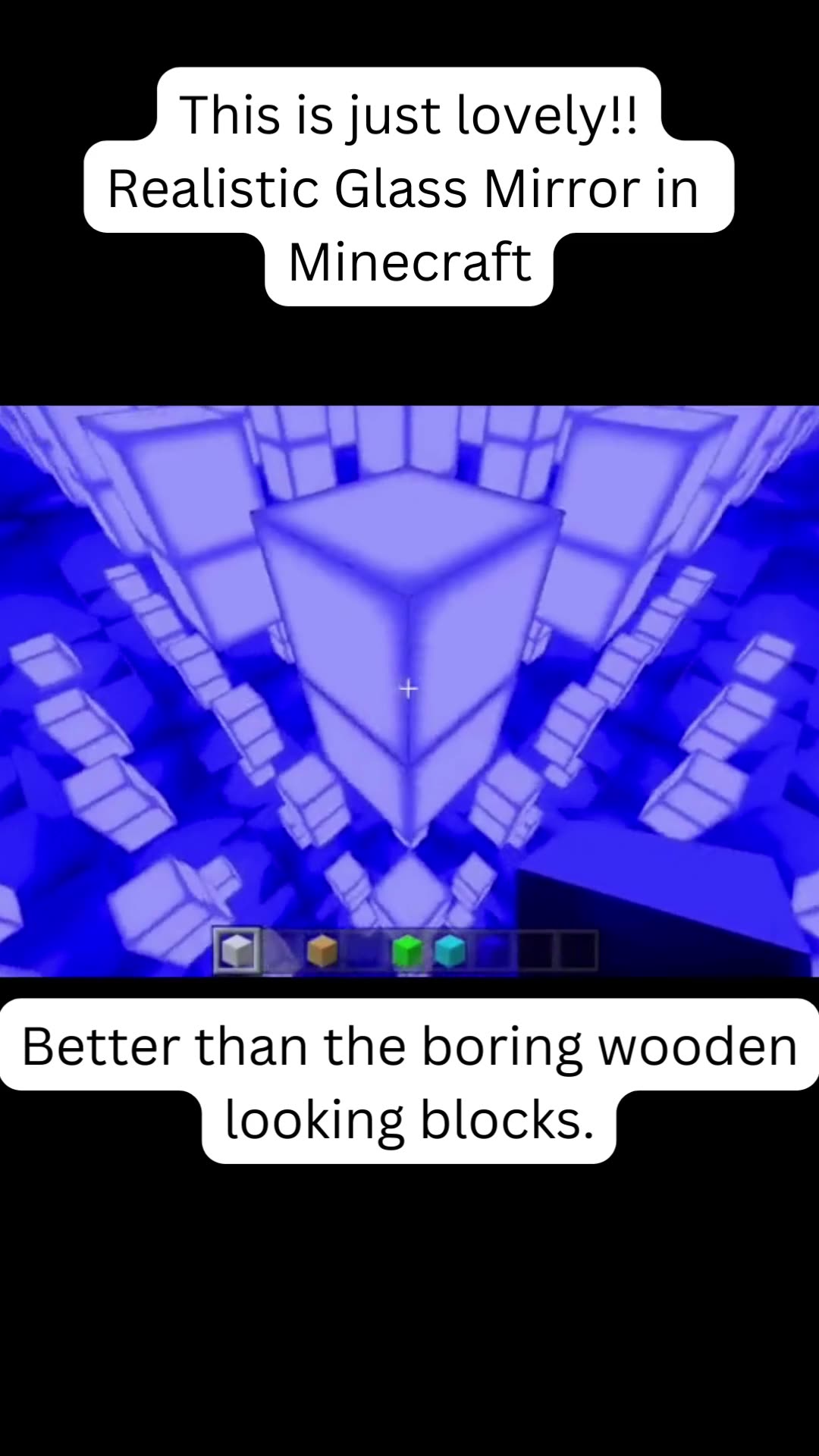 Realistic Glass Mirror