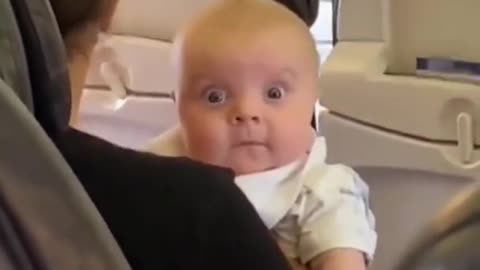 Cute Baby try not to smile Challenge #55 #shorts