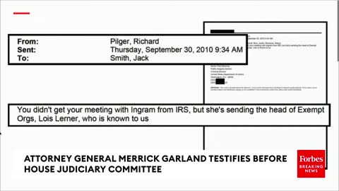 BREAKING NEWS Jim Jordan Ruthlessly Grills AG Garland