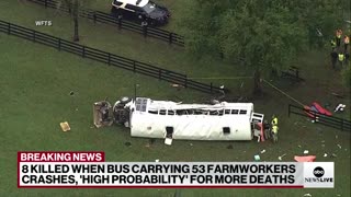 8 dead, dozens injured in Florida bus crash carrying farmworkers ABC News