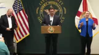 Governor Ron DeSantis Delivers Update on Tropical Storm Idalia