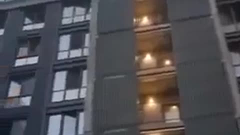 The Russian occupiers launched a rocket attack on a residential building in the city of Dnipro