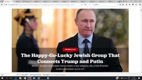 Chabad Lubawitsch - Die Verbindung zwischen Donald Trump und Wladimir Putin