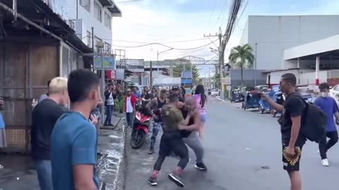 Real Street Fighter at Philippines