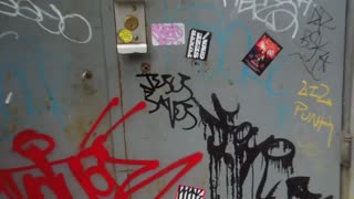 Christian Street Graffiti in New York City ORIGINAL PREVIEW EDIT