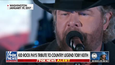 Kid Rock remembers the life and career of Toby Keith
