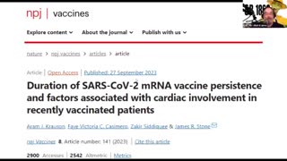 Research indicates that 50% of vaccinated individuals can still produce spike proteins | 09302023