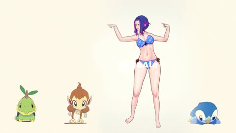 Lady Nagant Bikini My hero Academia Pokémon dancing POKÉDANCE #mmd #LadyNagant #bnha #mha