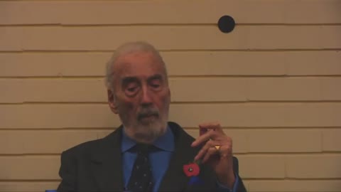 Christopher Lee discusses rumors of his extensive occult library, satanism and black magic