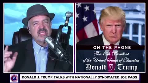 NEW: President Trump full interview with Joe Pags 8/19/21