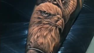 Tatuagem águia - Brazil