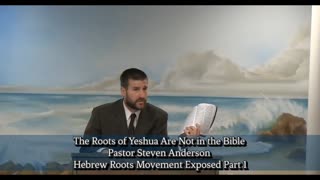 The Roots of Yeshua are not in the Bible | Pastor Steven Anderson