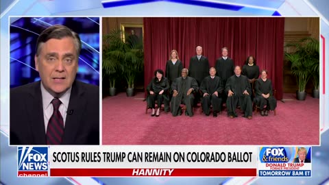 Turley Says SCOTUS Trump Ruling 'Shattered' Dem Narrative, Reveals 'Real Winner' From Decision