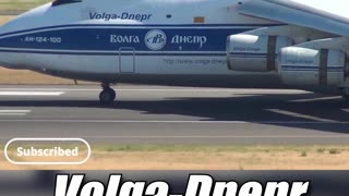 Volga Dnepr AN-124 Landing 🛬