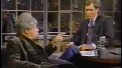 1989 LETTERMAN GUEST SAW FAUCI AND PFIZER COMING (CHILLING COMING FROM A COMEDIAN)