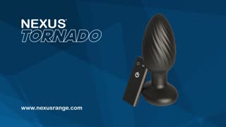 Nexus Tornado Rechargeable Rotating and Vibrating Anal Plug
