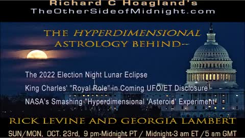 RICHARD HOAGLAND, 2022-10-23 THE HYPERDIMENSIONAL ASTROLOGY BEHIND THE 2022 MID-TERM ELECTION