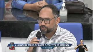 Coletiva de Imprensa - Posse do Presidente da Câmara de Camaçari