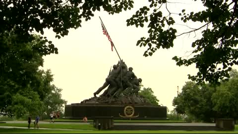 The US Marine Corp Memorial _ Today in History