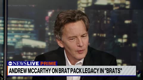 Andrew McCarthy shares Hollywood pastimes in 'BRATS' documentary ABC News