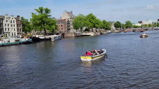 Arriving at Amsterdam