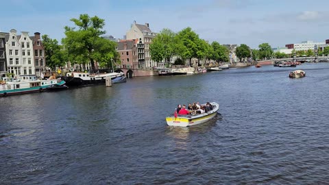 Arriving at Amsterdam