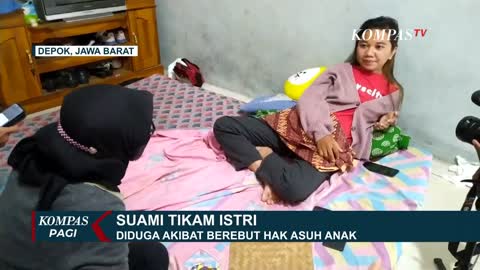 Suami Tega Tusuk Istri di Tengah Jalan, Diduga Penusukan Karena Berebut Hak Asuh Anak!