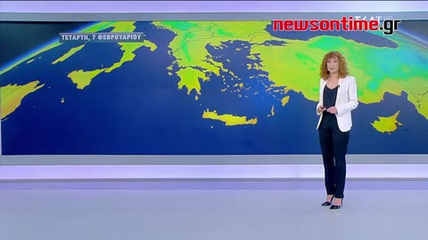 newsontime.gr - ΣΚΑΪ Καιρός 05/02/2024