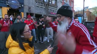 Soccer fans across the country celebrate Canada's return to the World Cup