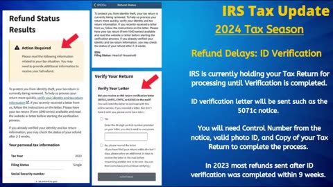2024 IRS TAX REFUND UPDATE - New Refunds Released, Path Act, ID Verification Delays, Transcripts