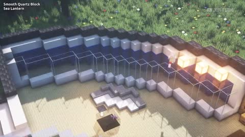 【Minecraft】 Modern House Tutorial ㅣ Modern City #25