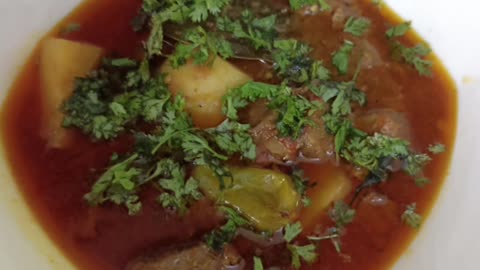 Aloo Gosht - Ghar ka khana