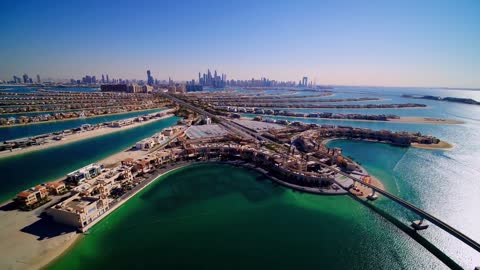 Dubai 8K Video Ultra HD 60 FPS (United Arab Emirates) in Drone Video-7