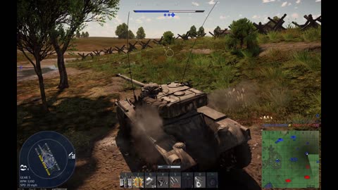 Warthunder E.B.R (1954) Gameplay