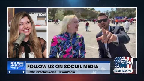 Jack Posobiec Makes an Unexpected Appearance on War Room outside Dodgers Stadium