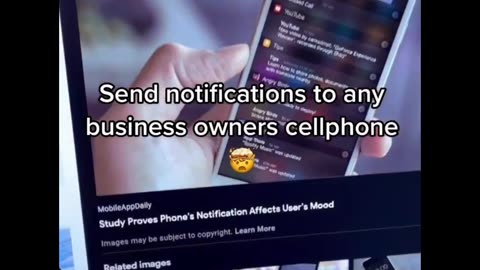 AI GIVE YOUR NOTIFICATION TO YOUR PHONE IN YOUR BUSINESS