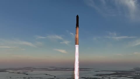 Elon Musk successfully launched the largest and heaviest rocket ever, which was 120 meters long
