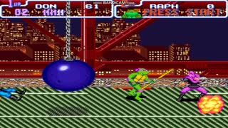 Teenage Mutant Ninja Turtles IV - Turtles in Time - Arcade Greatest Hit, Game, Gaming, SNES, Super Nintendo