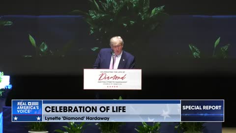 President Trump: Let’s Celebrate Diamond’s Life That God Intended For Her