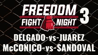 Bout: Delgado -vs- Juarez and Bout: McConico -vs- Sandoval | Freedom Fight Night 3