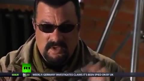 Steven Seagal 'Mass Shootings in the US are Engineered'