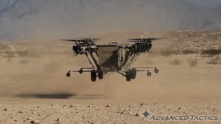 Helicopter-truck hybrid takes to the air